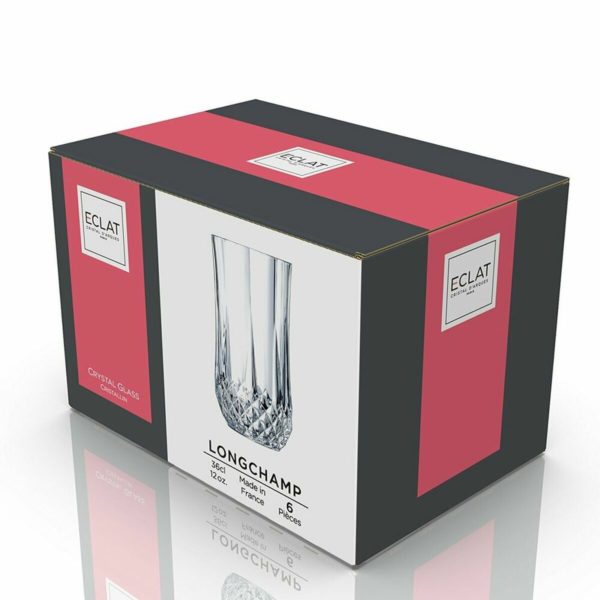 Sklenený pohár Cristal d’Arques Paris Longchamp Transparentná Sklo (36 cl) (Pack 6x)