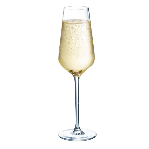 Pohár šampanského Éclat Ultime Transparentná Sklo (21 cl) (Pack 6x)
