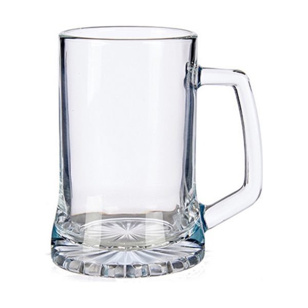 Pohár na pivo Transparentná Sklo (380 ml) (6 kusov)