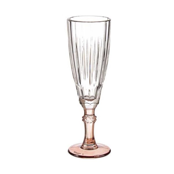 Pohár šampanského Exotic Sklo Gaštanová 6 kusov (170 ml)