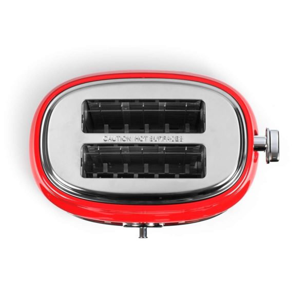 Hriankovač Livoo Červená Retro 815 W 2 ranuras