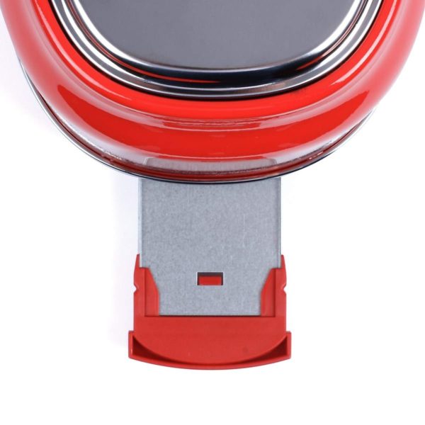 Hriankovač Livoo Červená Retro 815 W 2 ranuras