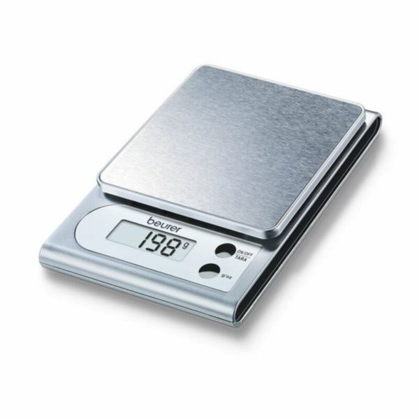 kuchynskú váhu Beurer 70410 Striebristý CR2032 Nerezová oceľ 3 Kg