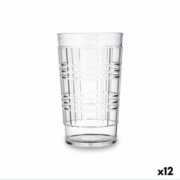 Pohár Quid Viba Transparentná Plastické (65 cl) (Pack 12x)