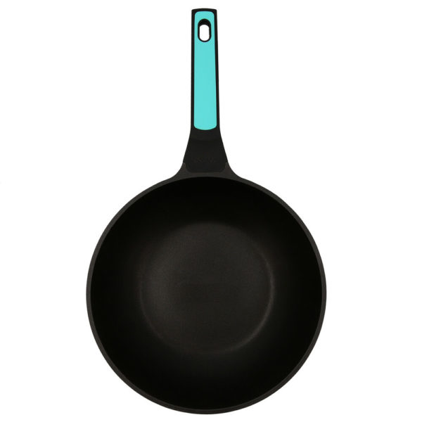 Panvica Wok Bidasoa Studio Čierna Kov (28 cm)