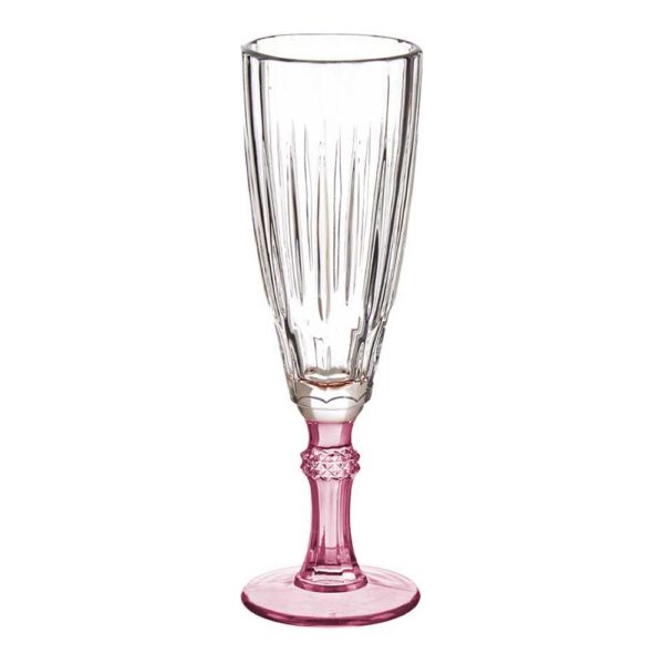 Pohár šampanského Exotic Sklo Ružová (170 ml)