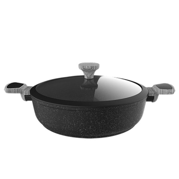 Hrniec s pokrievkou Cecotec Polka Exclusive 28 Low Pot Wood&Rock