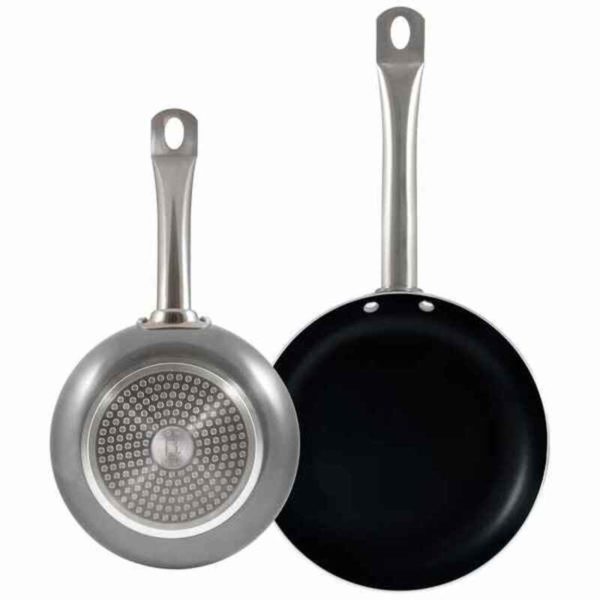 Súprava panvíc Bergner Čierna Nerezová oceľ Kovaný hliník (2 pcs)