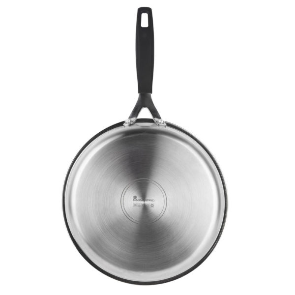 Teflónová panvica Masterpro Striebristý Nerezová oceľ (Ø 24 cm)