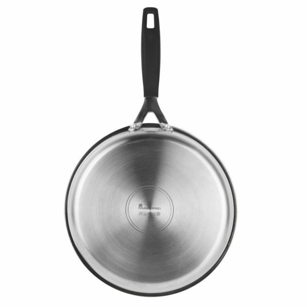 Teflónová panvica Masterpro Striebristý Nerezová oceľ (Ø 24 cm)