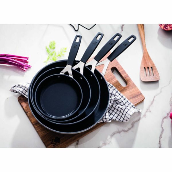 Teflónová panvica Masterpro Striebristý Nerezová oceľ (Ø 24 cm)