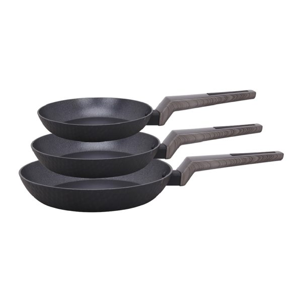 Súprava panvíc Amercook Grill Amer (Ø 20 cm, Ø 24 cm, Ø 26 cm)