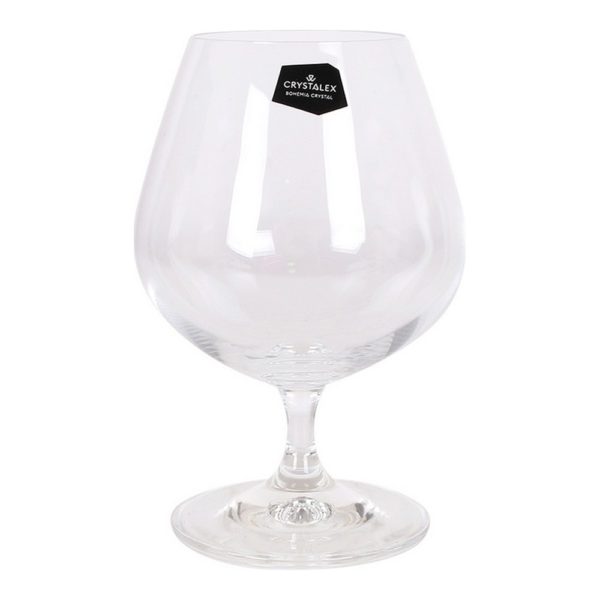Sada pohárov CRYSTALEX Lara Brandy Sklo Transparentná 6 Kusy (400 cc)