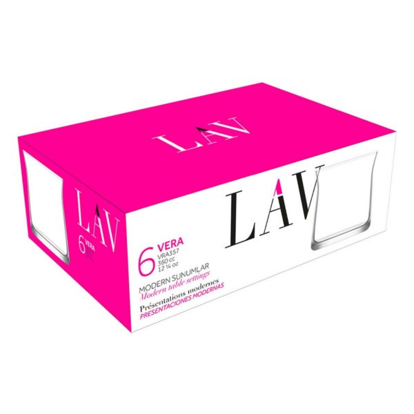 Sada pohárov LAV Vera 360 ml 6 Kusy