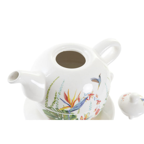 Čajová kanvica DKD Home Decor Viacfarebná Dolomite (750 ml)
