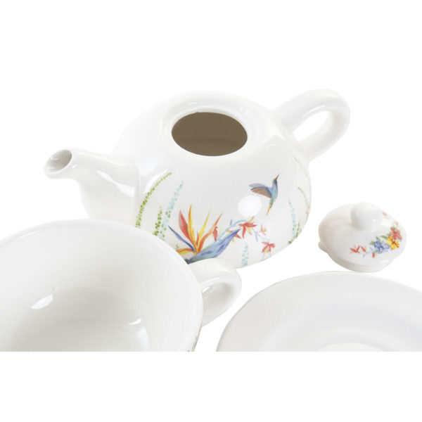 Čajová kanvica DKD Home Decor Viacfarebná Dolomite (750 ml)