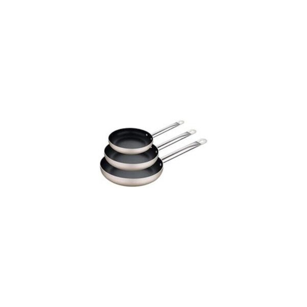 Súprava panvíc Bergner Nerezová oceľ Aluminium Kovaný hliník champagne (3 pcs)
