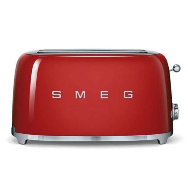 Hriankovač Smeg TSF02RDEU 1500W Červená